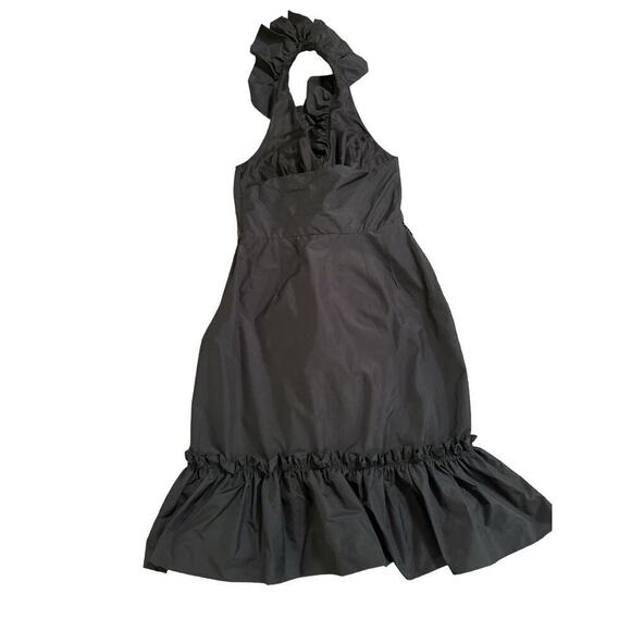 Eva Franco Ruffled Mermaid Hem Halter Dress NWOT Size 0 - Picture 7 of 7